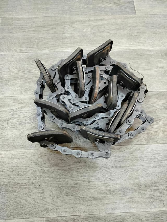 Транспортер элеватора колосового "Полесье-1218" (Корд болт) (А) + соед. звено - изображение 1 из 2