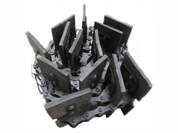 Транспортер цепн. элеватора колос. Дон-1500, "Акрос-530", Вектор (Корд болт) (А) + соед. звено (13 скр) - миниатюра 1 из 1