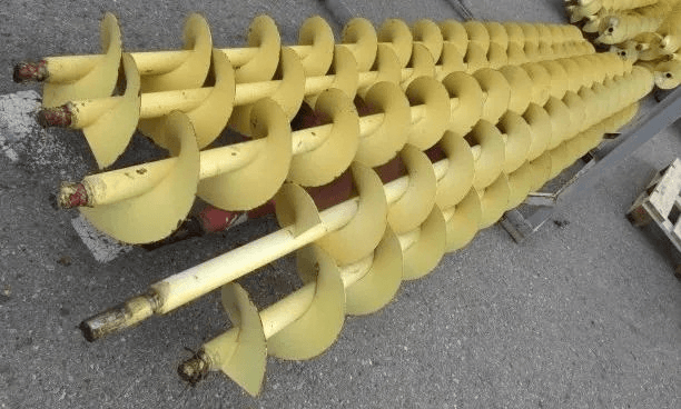 Шнек выгр. накл. (Ф40мм) (удлиненный) (L=4576мм) - изображение 1 из 1