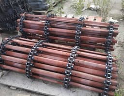 Транспортер цепной н/к Акрос 550, 580, 585 (НВ) (4мм, болт 10мм) (78 планок) + компл. Звеньев - миниатюра 1 из 1