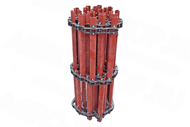 Транспортер цепной н/к планка 4мм (НВ), Нива (болт 10мм) + компл. Звеньев - изображение 1 из 1