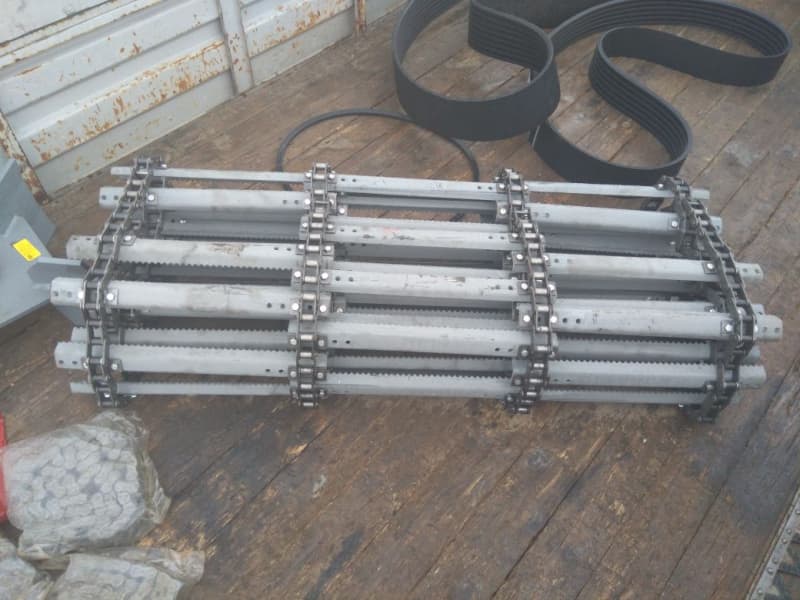 Продукт Транспортер цепной н/к Акрос 590, 595 (НВ) (4мм, болт 10мм) (68 планок) + компл. Звеньев