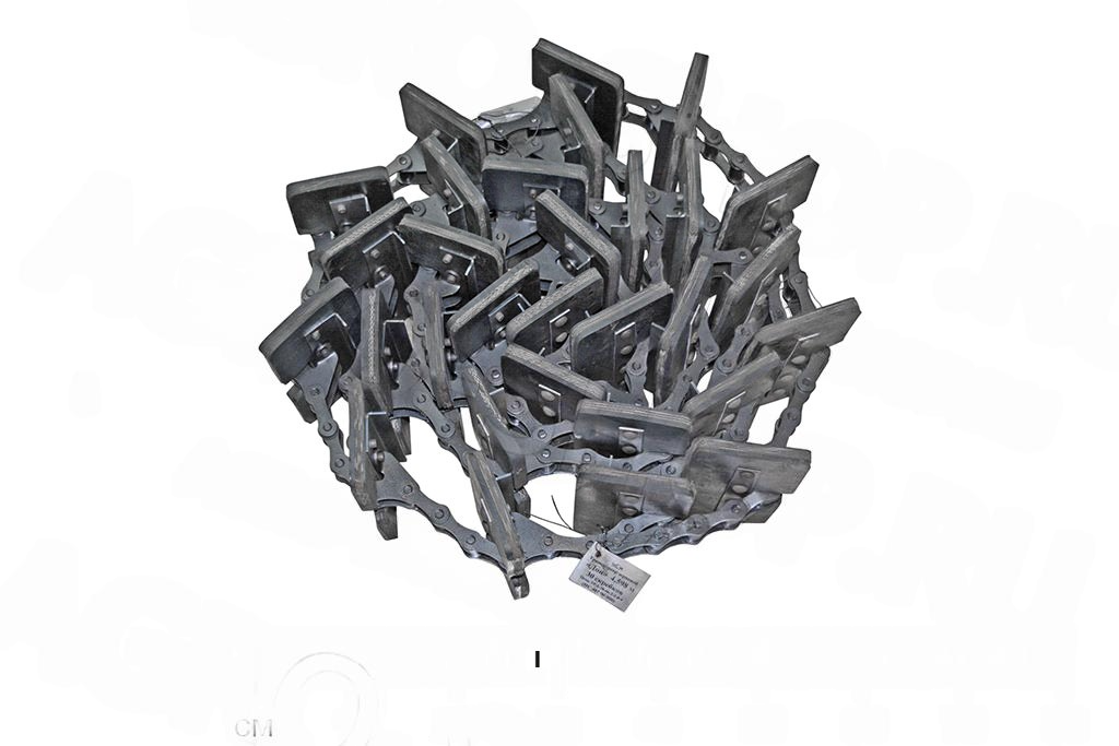 Транспортер цепн. элеватора зернового Дон-1500 (Корд болт) (А) + соед. звено (30 скр) - изображение 1 из 1