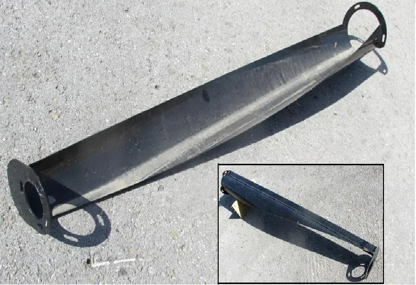 Кожух шнека распред. (внутр.) домолота (Дон, Акрос) (НВ) - изображение 1 из 1